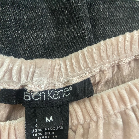 Karen Kane crushed ombré Blush Velvet Maxi Skirt - Picture 5 of 5